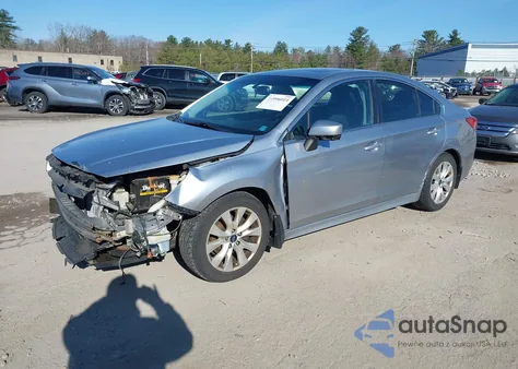 2015 Subaru Legacy 2.5I Premium z USA, uszkodzony, nr VIN 4S3BNAE63F3015824